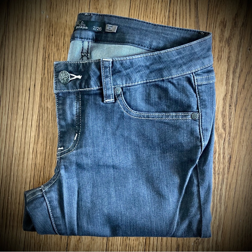 Dark Gray Prana Jeans, Size 2 / 26